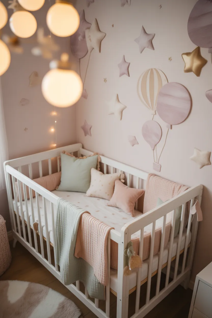 Whimsical Balloon and Star Theme