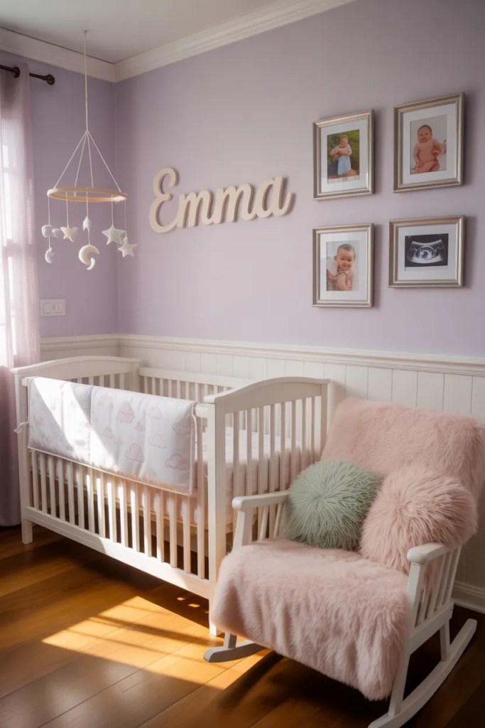 Personalized Name Wall Nursery - Girls Nursery Ideas