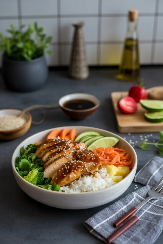 Teriyaki Chicken Bowls