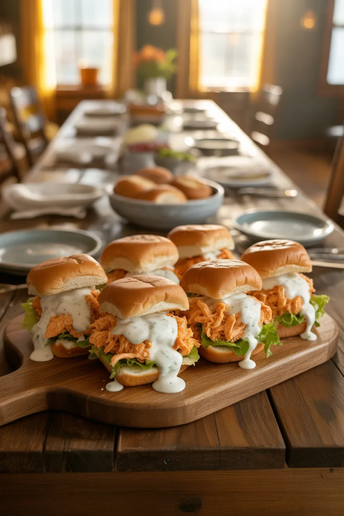 Buffalo Ranch Shredded Chicken