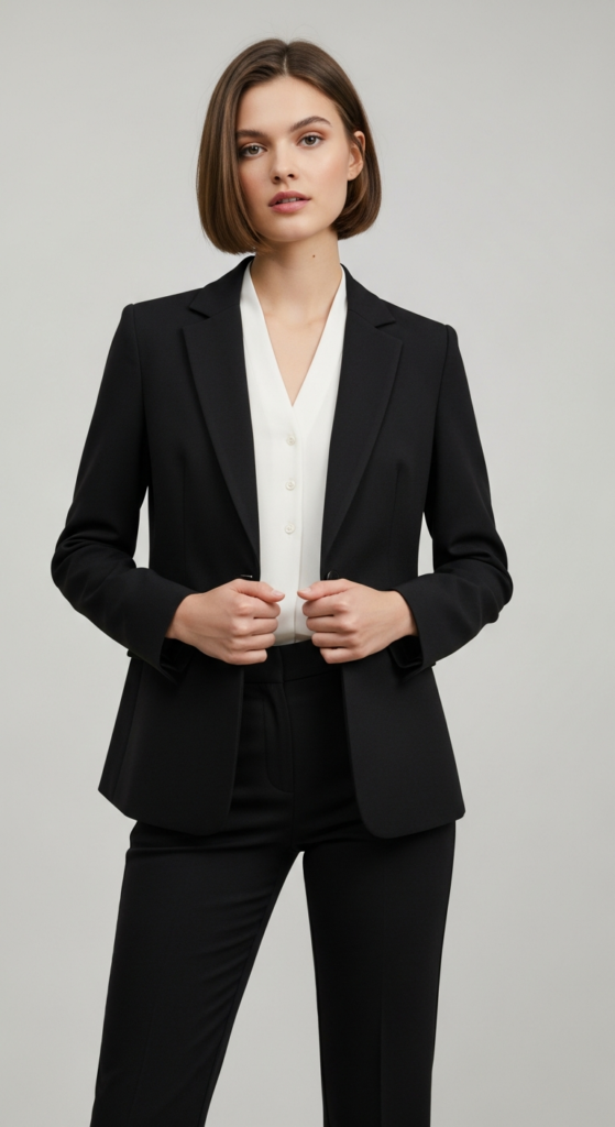 Tailored Black Blazer - Affordable Workwear Essentials
