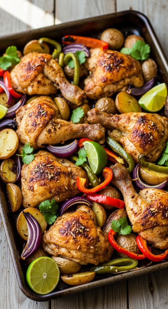 One-Pan Mexican Chicken and Potatoes
