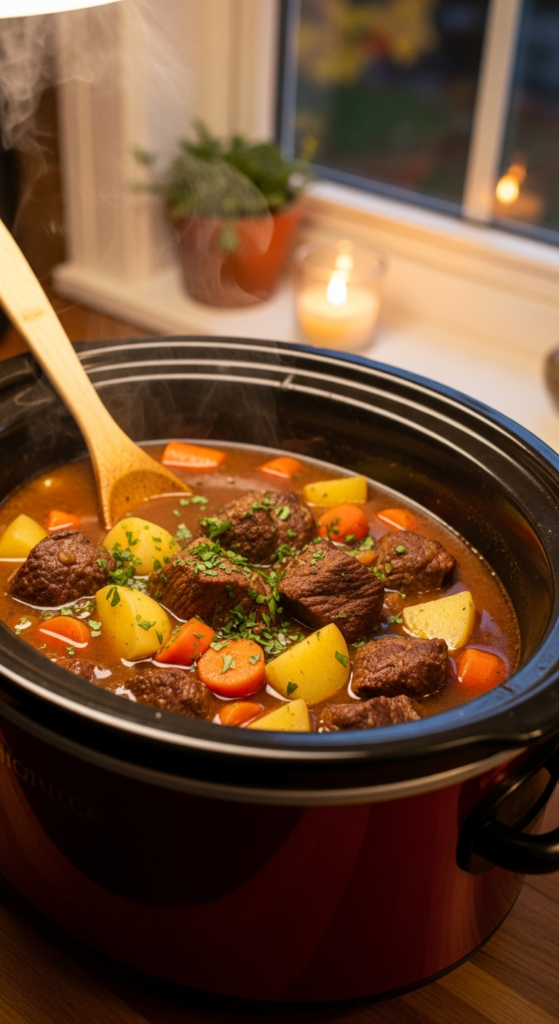 Slow Cooker Beef Stew - Slow Cooker Dinner Ideas