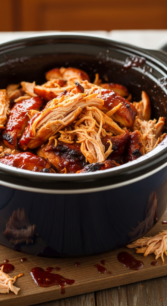 Slow Cooker BBQ Chicken