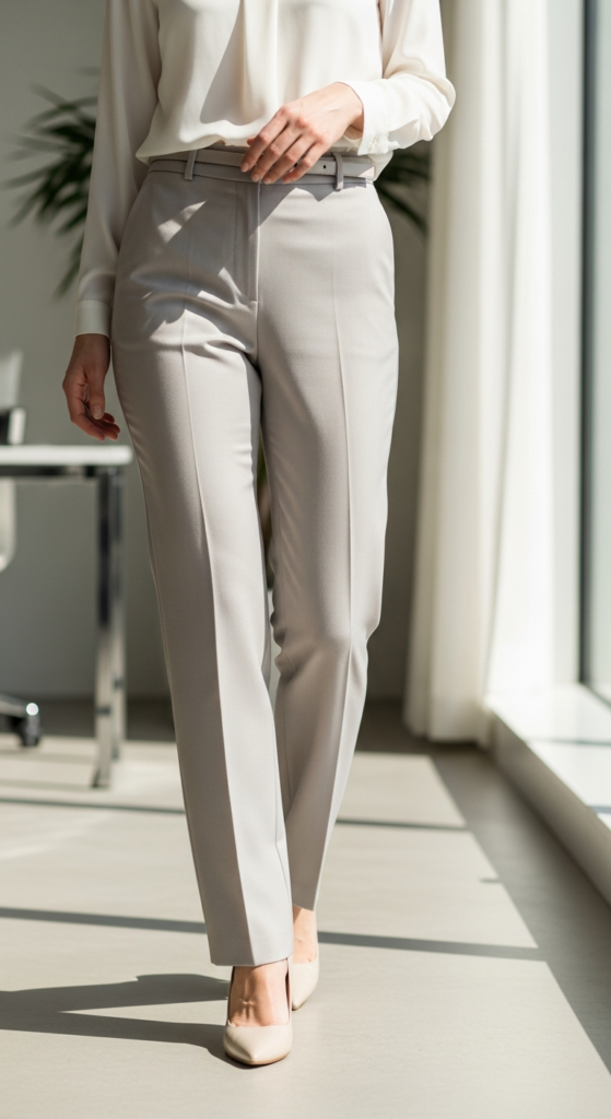 Neutral Tailored Trousers