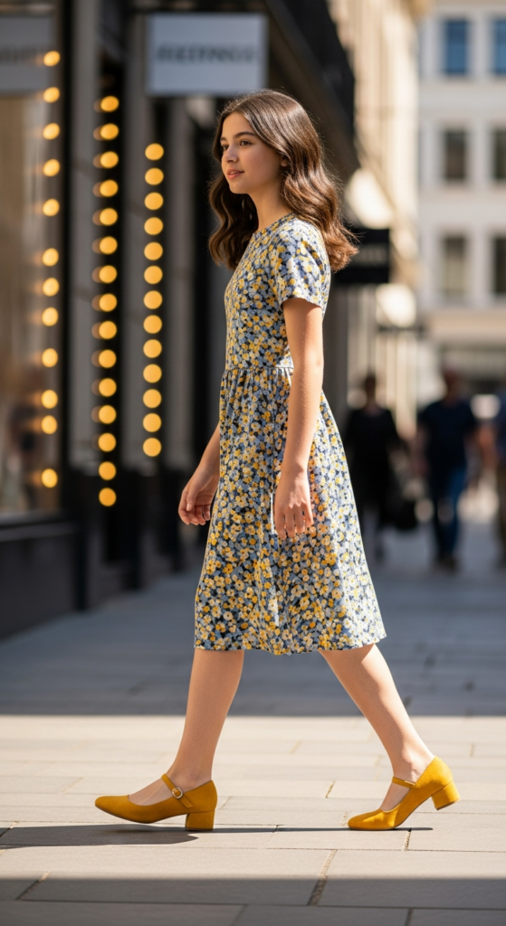 Low-Heel or Block-Heel Shoes