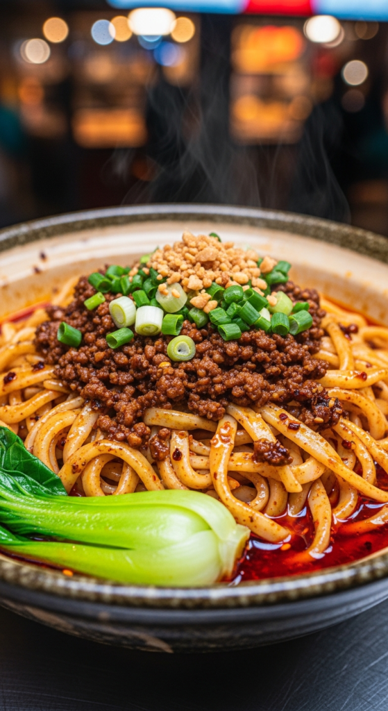 Chinese Dan Dan Noodle Bowl