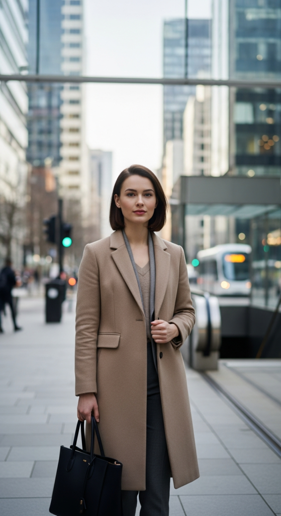 Neutral Outerwear Coat