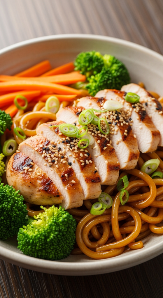 Teriyaki Chicken Noodle Bowl