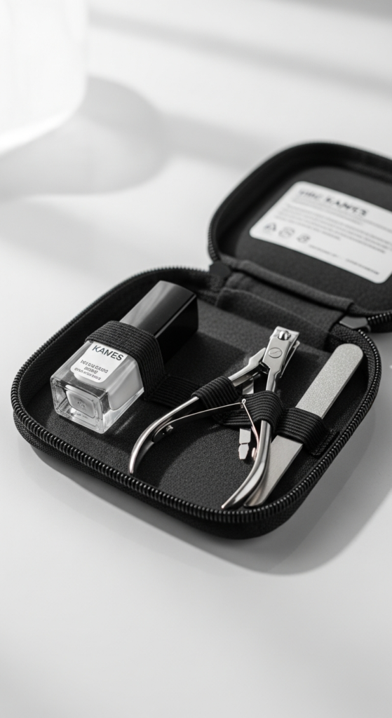 Nail Grooming Essential or Clear Polish - 13 Travel Makeup Essentials Must Have 