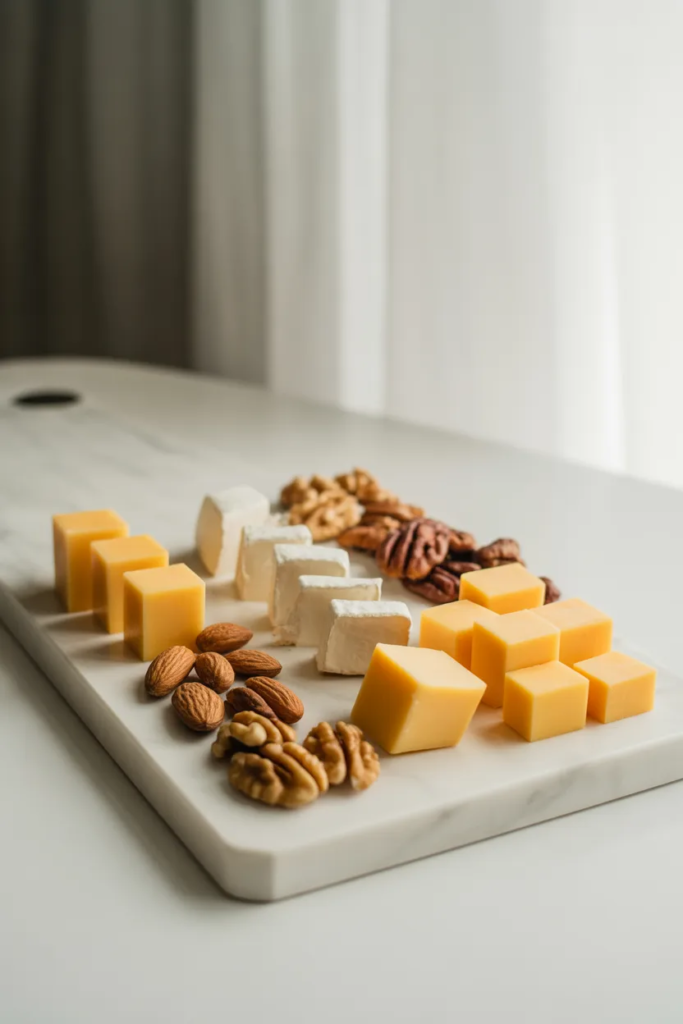 Cheese and Nut Snack Packs - Keto Friendly Snack Ideas