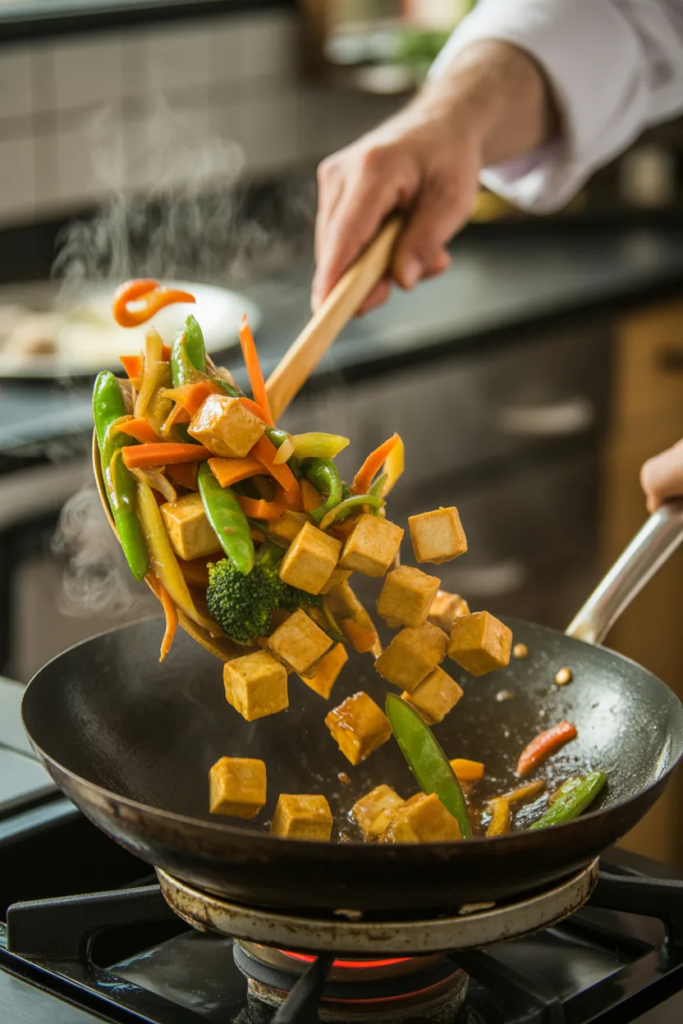 Tofu Stir-Fry with Mixed Vegetables