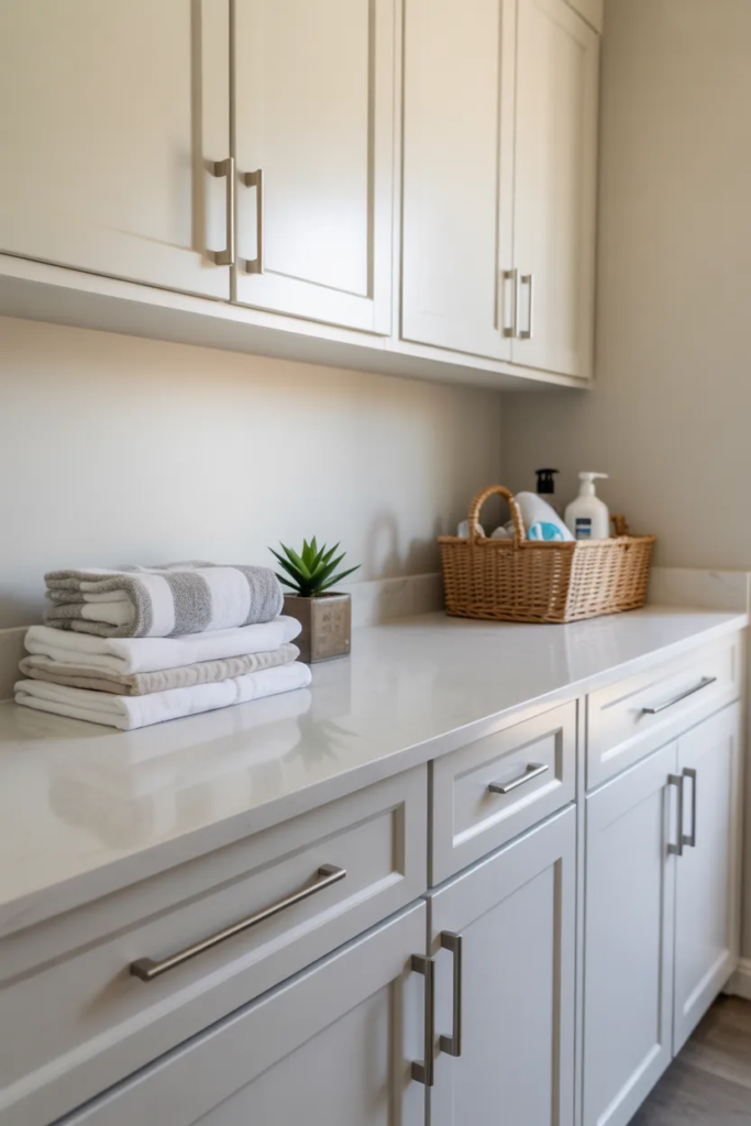 Multi-Functional Countertop with Storage Below