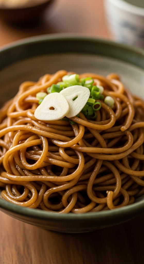 Soy Garlic Noodle Bowl