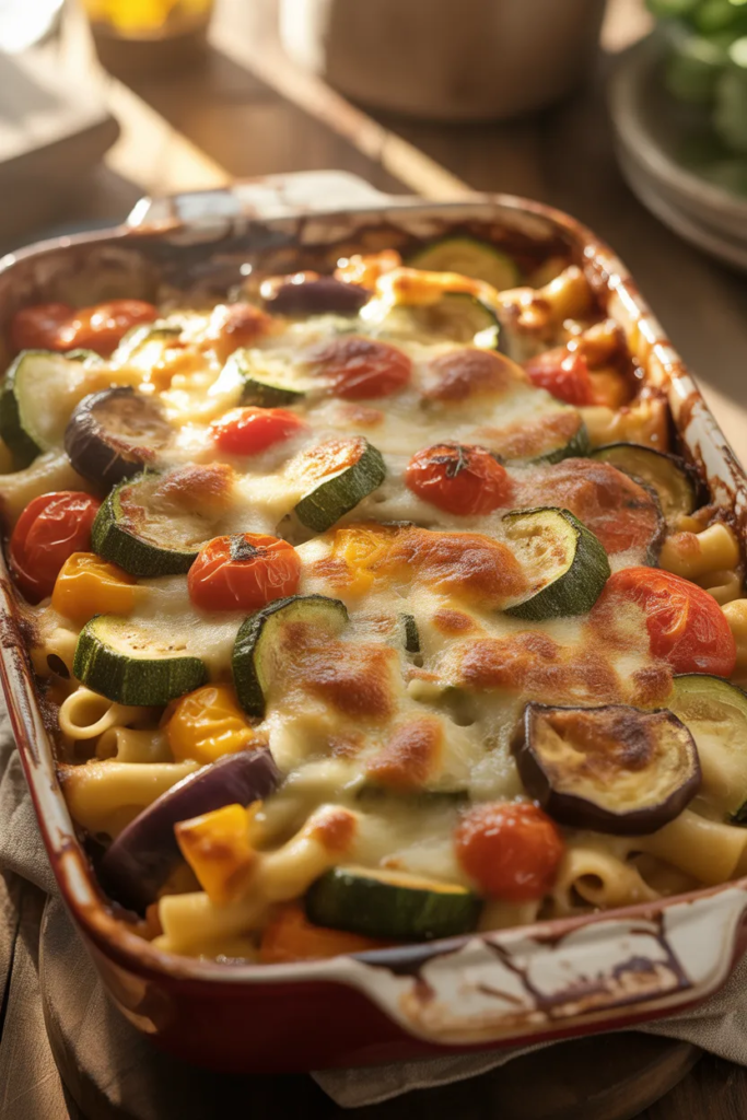 Baked Pasta with Vegetables