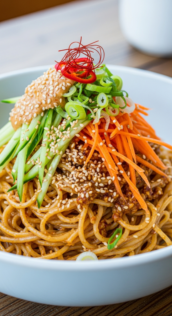 Sesame Cold Noodle Bowl