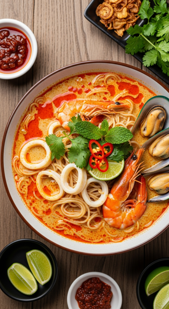 Laksa Noodle Bowl - Asian Noodle Bowl Ideas