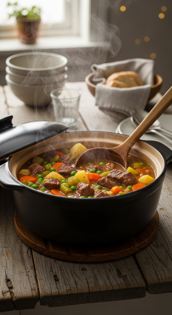 One Pot Beef and Vegetable Stew