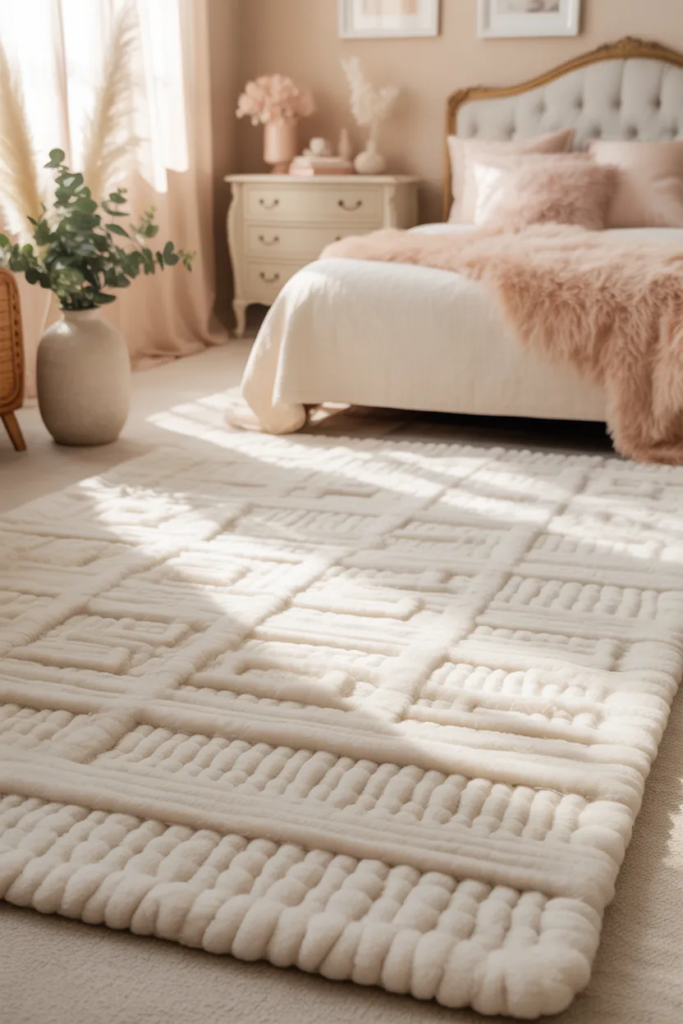 Textured Rugs for Warmth and Comfort