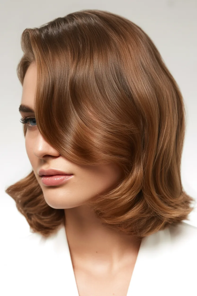 Medium-Length Blowout Style - Hairstyles for Medium Hair Lengths