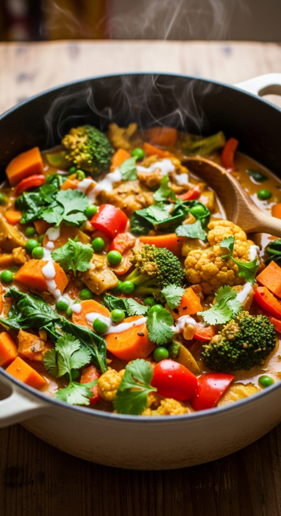 One Pot Vegetable Curry