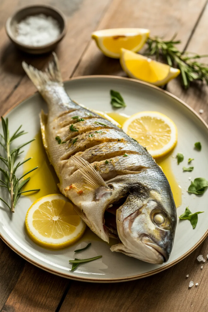 Grilled Fish With Lemon and Herbs