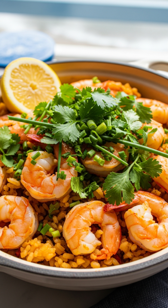 One Pot Shrimp and Rice