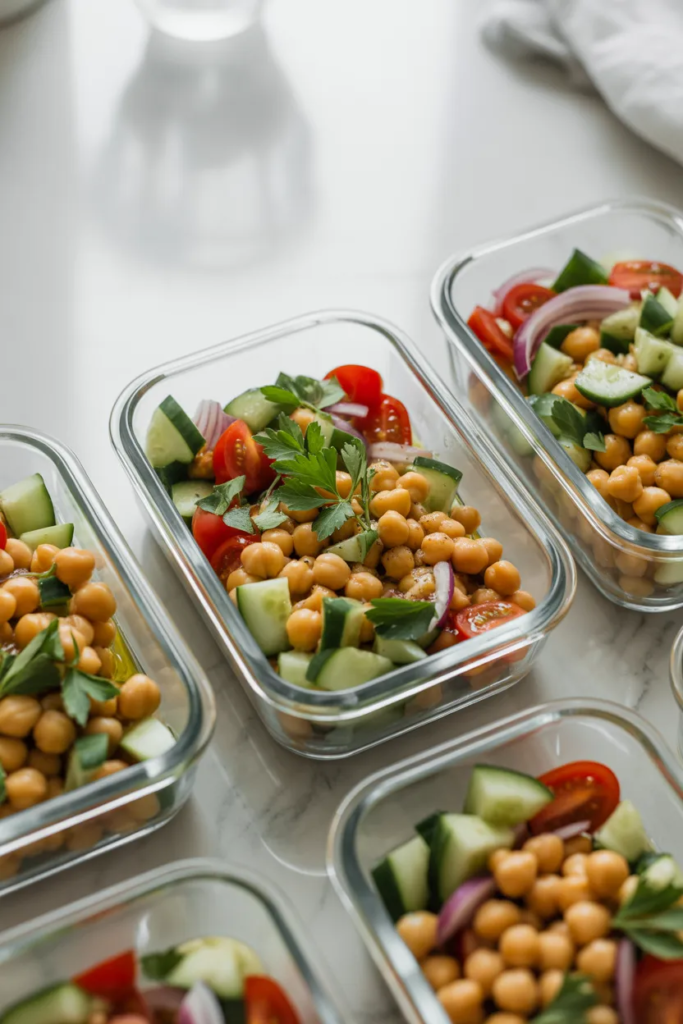 Mediterranean Chickpea Salad