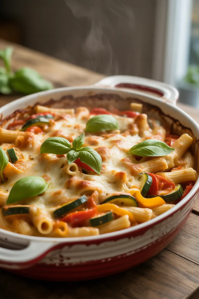 Baked Ziti with Vegetables