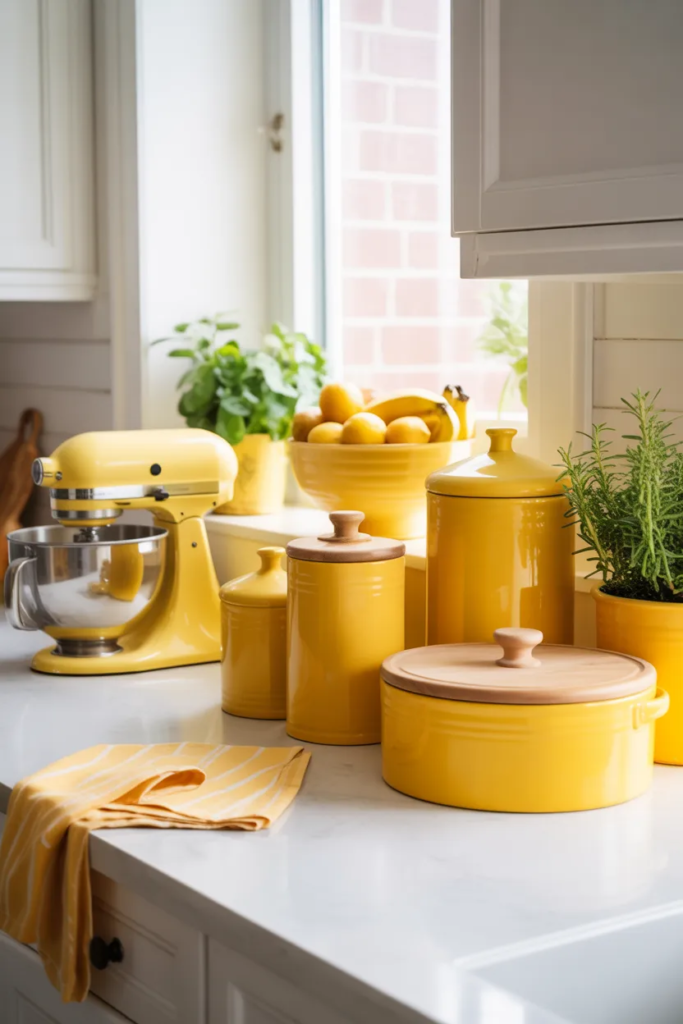Yellow Kitchen Accessories and Decor - Yellow Kitchen Ideas