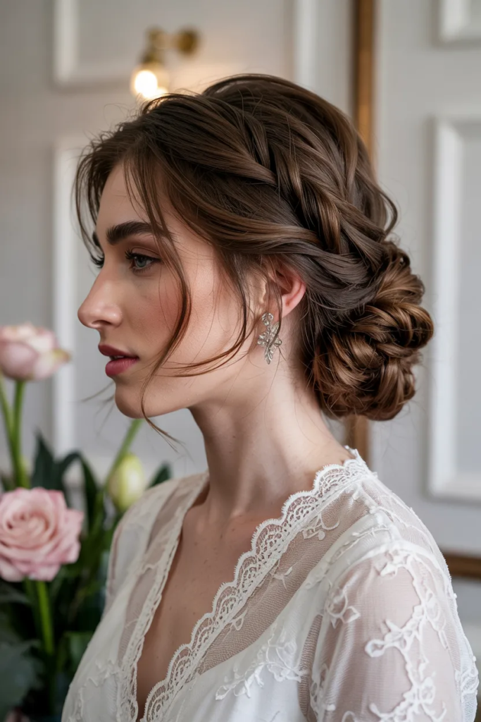 Voluminous French Twist