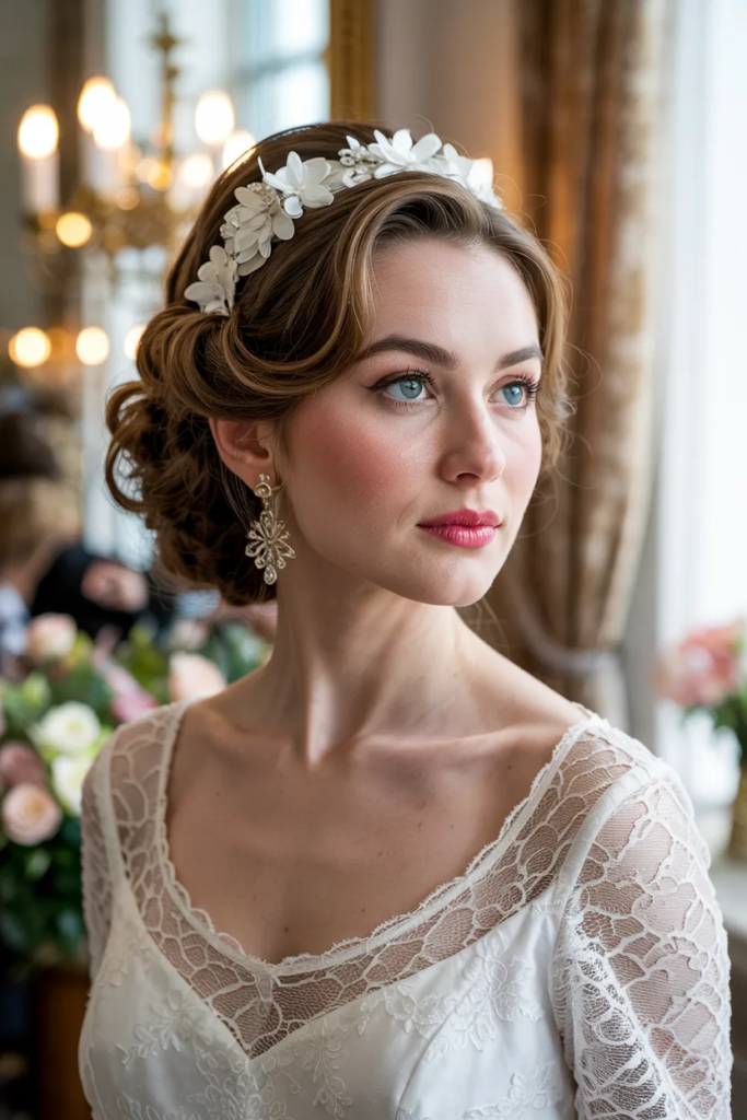 Vintage-Inspired Updo