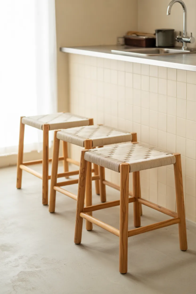 Minimalist Kitchen Stools