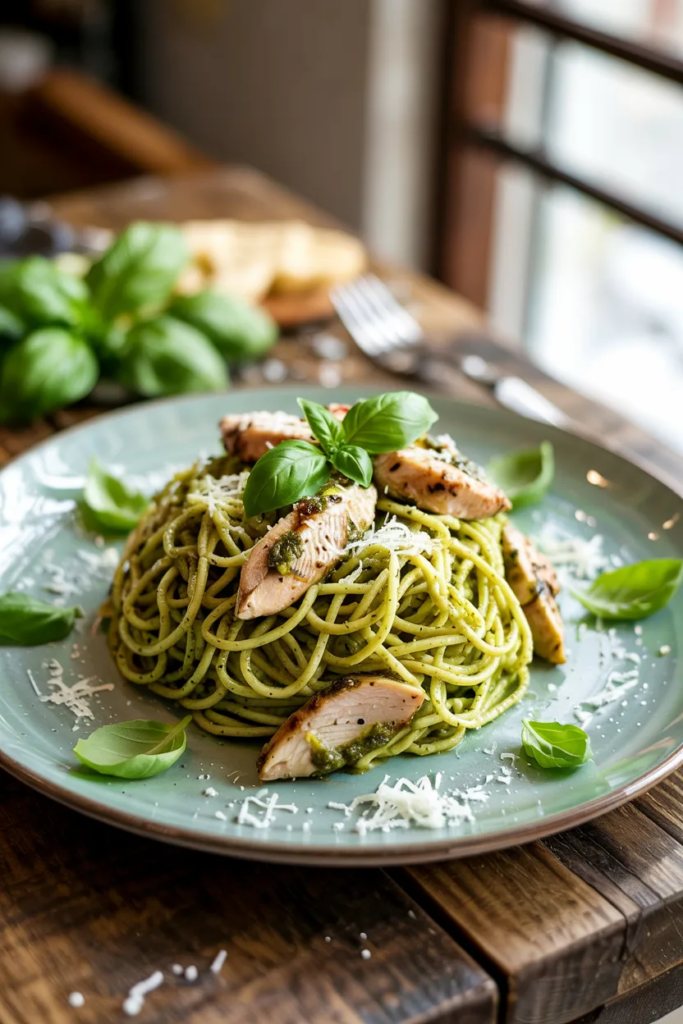 Pesto Chicken Pasta