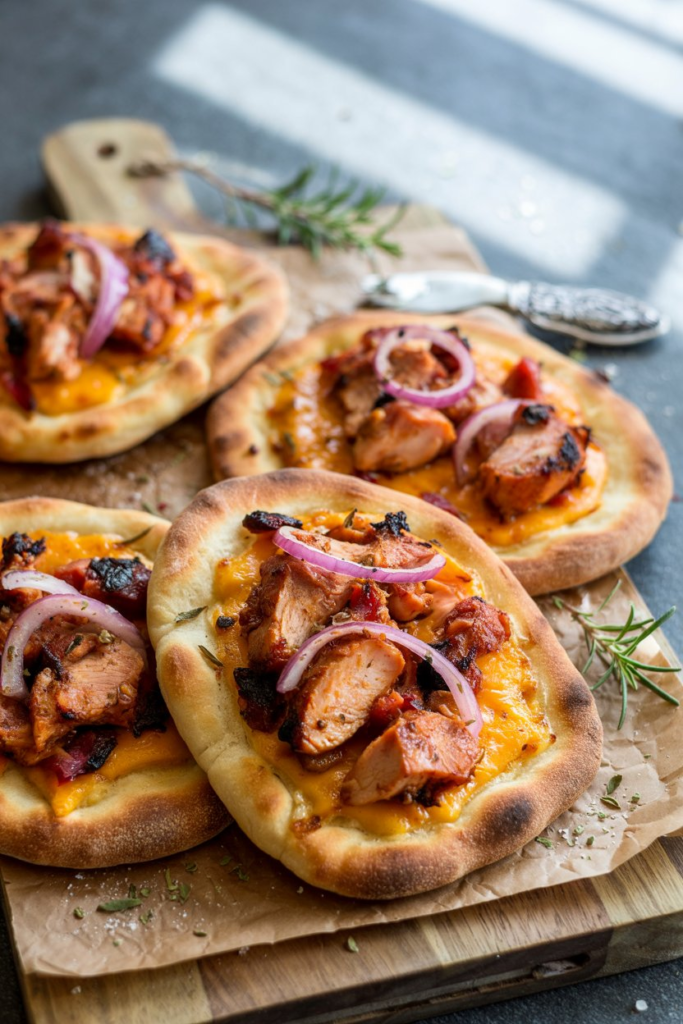 BBQ Chicken Flatbreads