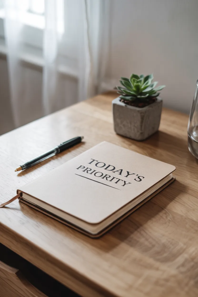 Start Your Day With a Clear Priority - 17 Productivity Habits That Actually Work Daily