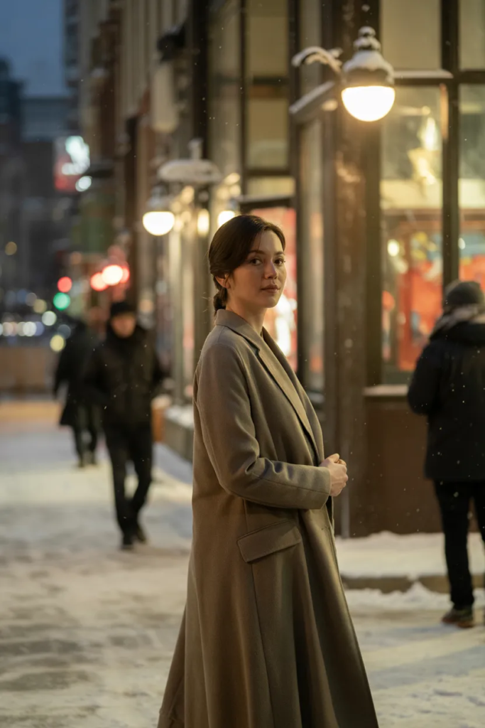 Classic Wool Blend Coat - Affordable Winter Wardrobe Essentials