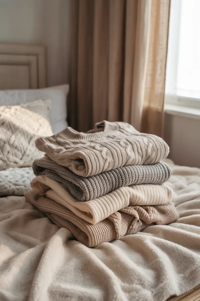 Warm Neutral Sweaters