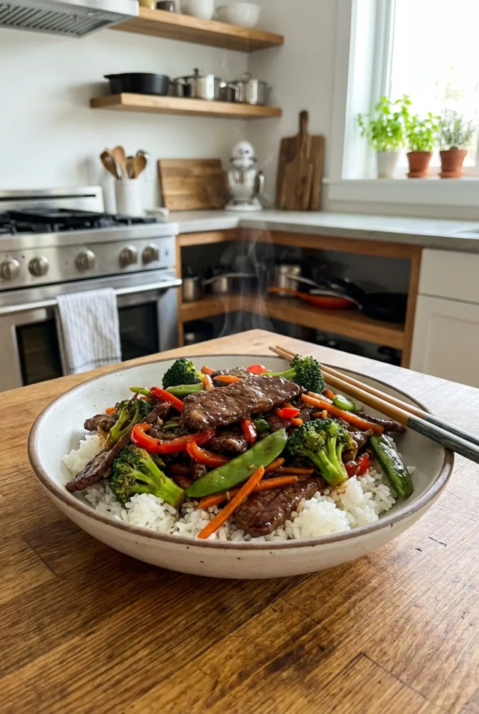 Beef and Vegetable Stir Fry