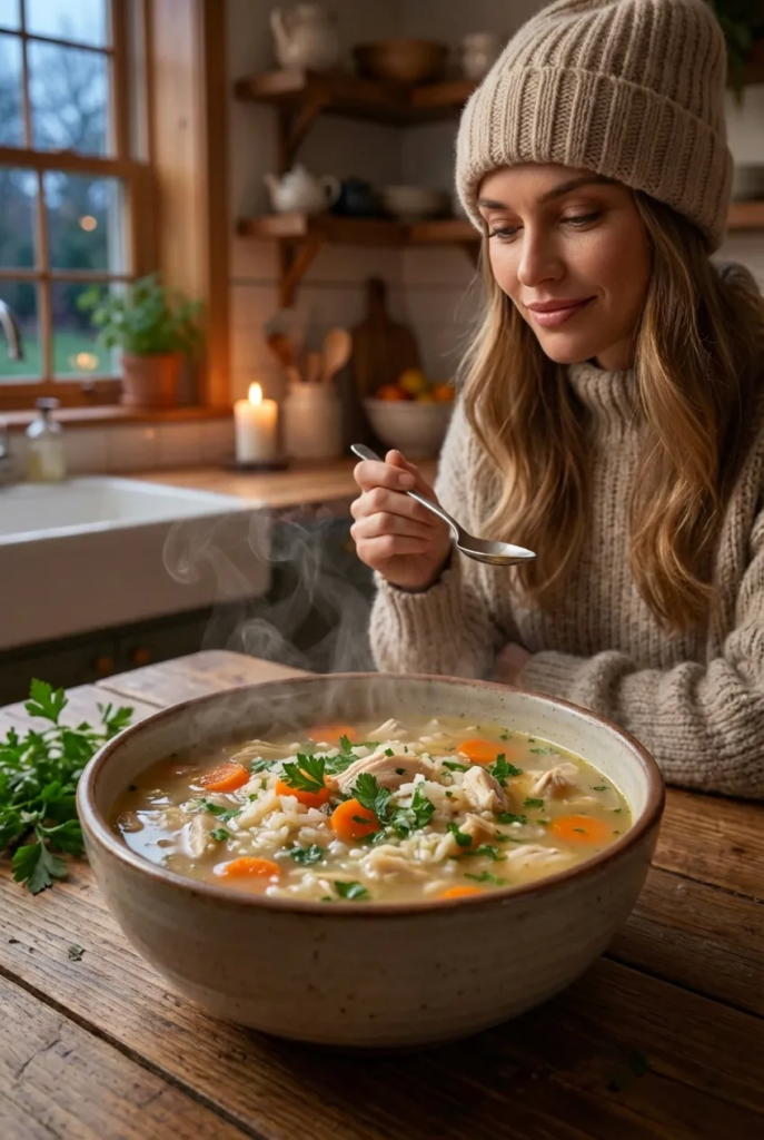 Chicken Soup with Rice