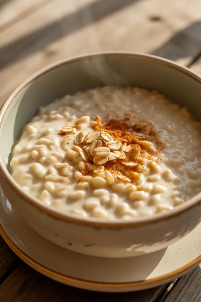 Oat Milk Rice Pudding