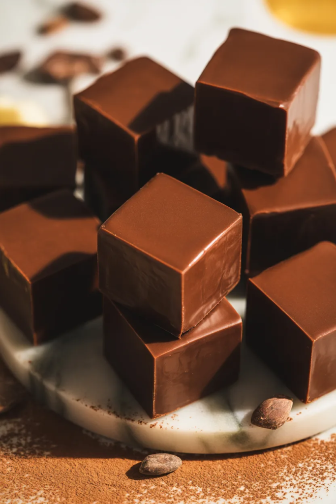 Date Sweetened Chocolate Fudge