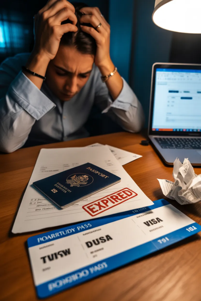 Not Checking Passport and Visa Requirements