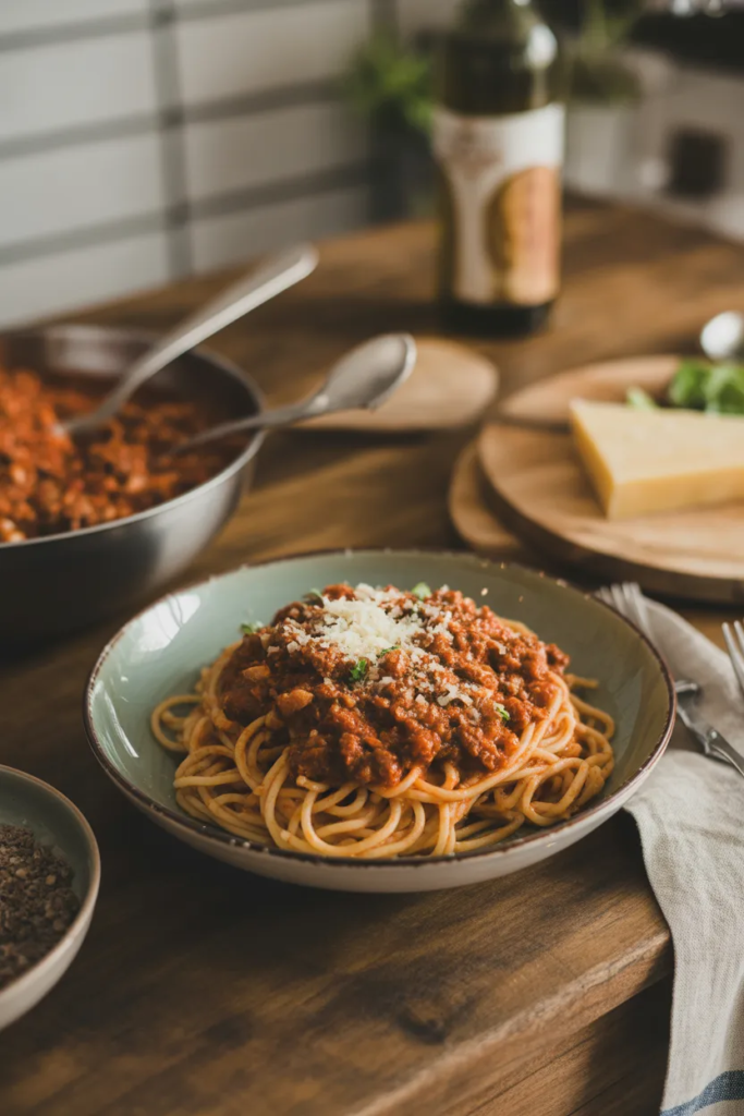 Classic Spaghetti Bolognese