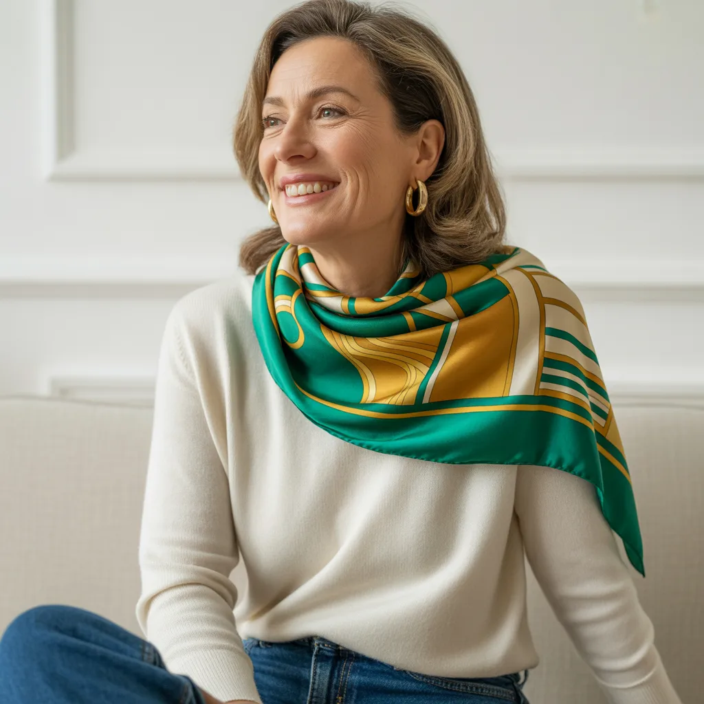 Statement Scarf and Basics