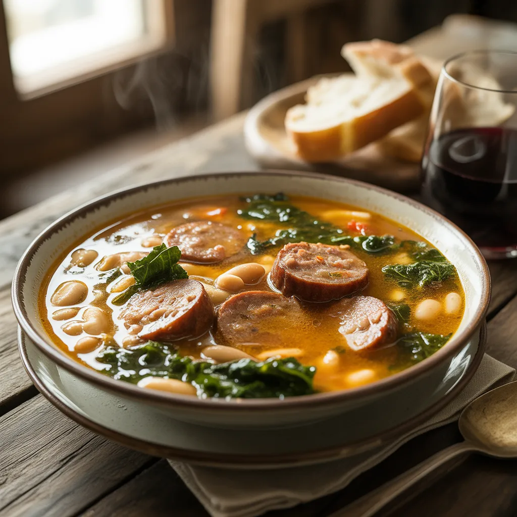 Italian Sausage and Kale Soup