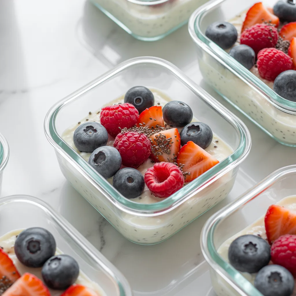 Cottage Cheese and Berry Protein Boxes