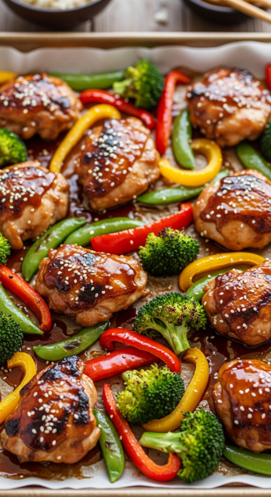 Sheet Pan Teriyaki Chicken