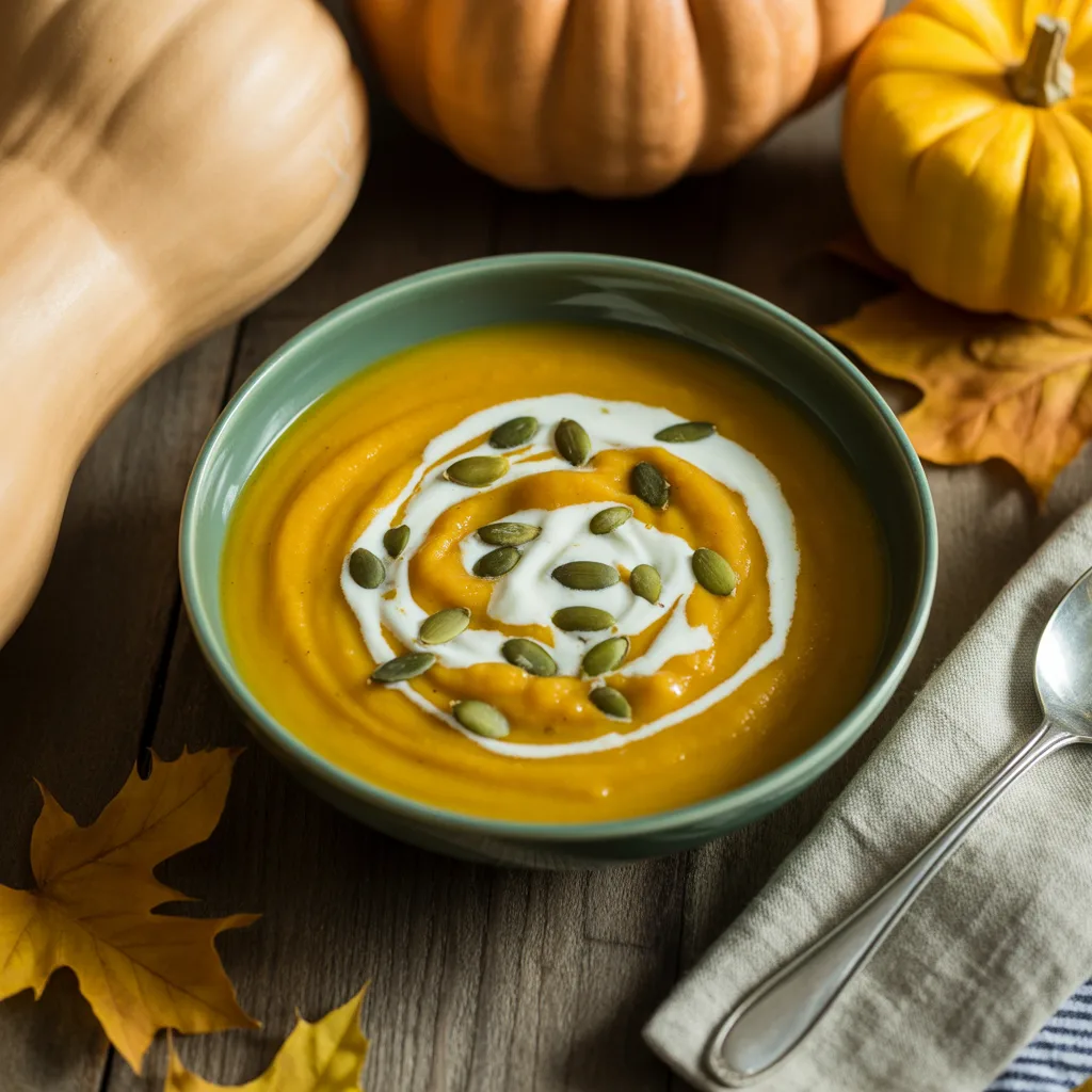 Butternut Squash Ginger Soup