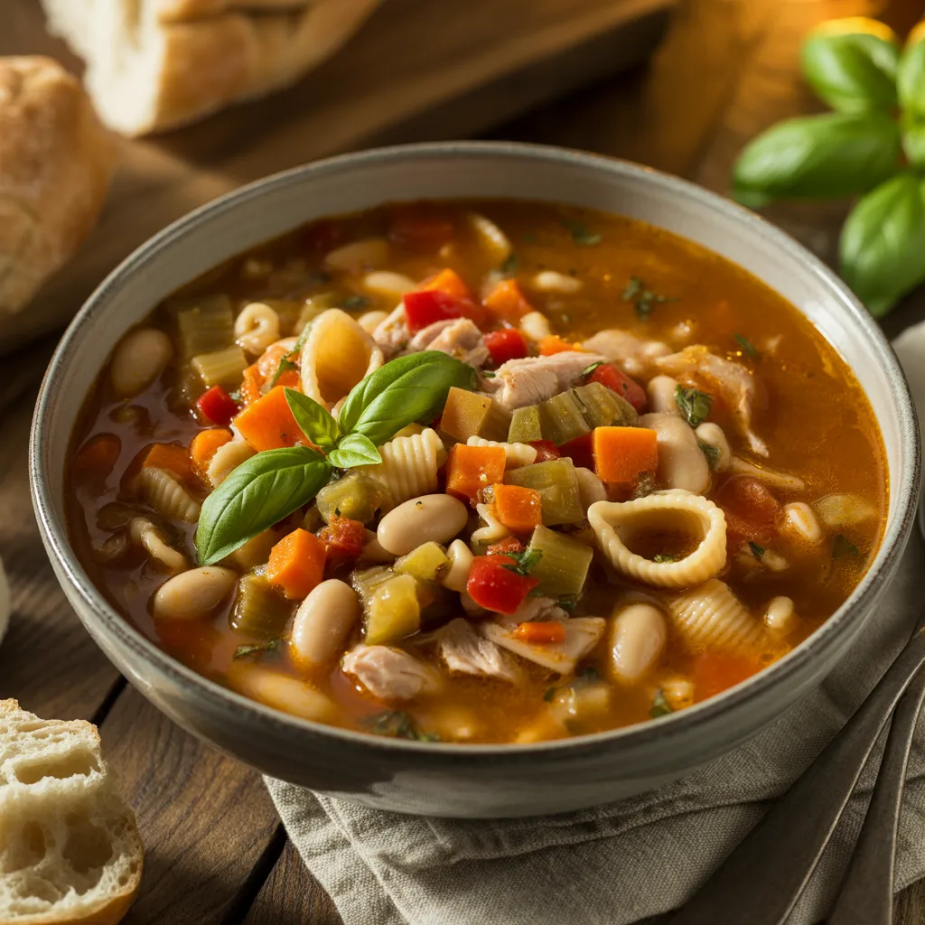 Turkey Vegetable Minestrone